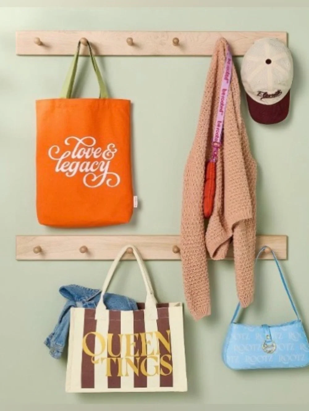 NEW! Be Rooted Limited Edition Exclusive 'Love & Legacy' Canvas Tote Bag (NWT)